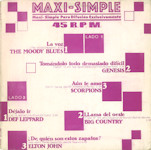 Various - Maxi-Simple Para Difusión Front Cover