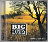 Big Country - Greatest Hits Live Front Cover