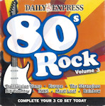 Daily Express 80s Rock Volume 3 Front Cover