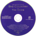 The Greatest Hits Of Big Country And The Skids CD