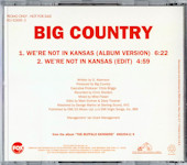 We're Not In Kansas (US Promo) Rear