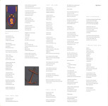 The Seer (Netherlands Promo) Lyric Sheet Rear