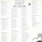 Peace In Our Time (Brazil) Lyric Insert Front