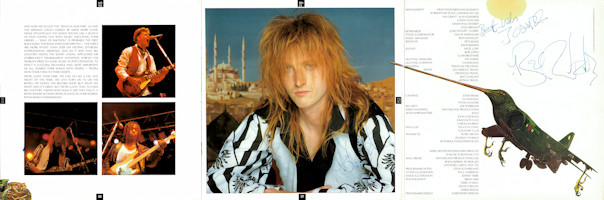 Peace In Our Time '88 Programme Pages 16 & 17