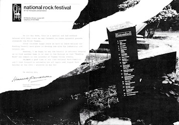 Reading Rock 1983 Programme 2 & 3