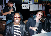 Tony and Bruce (with Jan from Country Club behind)