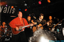 Steve Harley, Hossam, Stuart & Tony during 'Sling It'